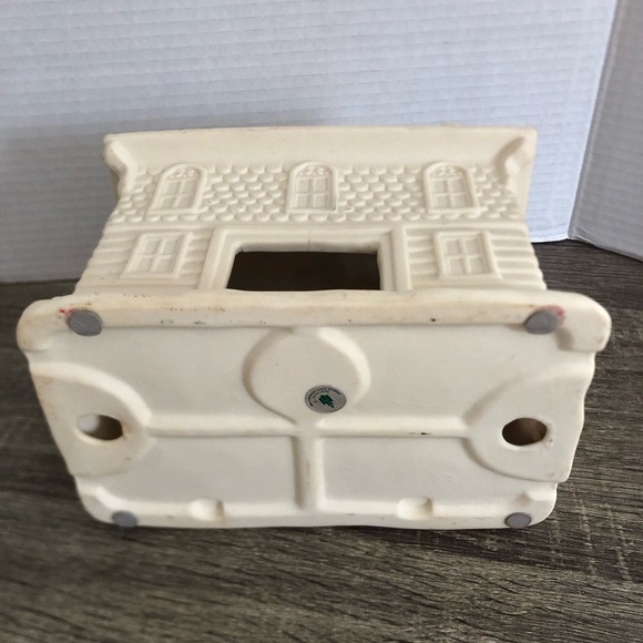 Vtg Partylite Bisque Victorian Manor - Picture 6 of 14